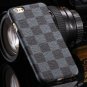 For Iphone 6 Plus Case Luxury Classic Grid Pattern Flip Leather Ca 32259784575-2-White