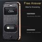 Luxury Flip Genuine Leather Case For Iphone 6 Plus Smart Cover For 32288501017-1-Black