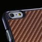 Brown Retro Ultra Thin Carbon Fiber Case For Iphone 6 Plus 5.5Inch 32222206032-6-Pink