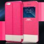 Luxury Open Window View High Quality Pu Leather Case For Iphone 6 32224569562-3-Gold