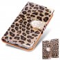 For Iphone 6 Plus Diamond Case Luxury Shinny Leopard Pu Leather Ca 32271763316-3-Sky Blue