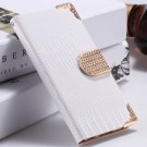 Big Promotion Women Girl'S Bling Luxury Shiny Diamond Leather Case 32266656935-2-White