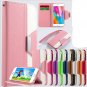 2014 Hot Double Color Flip Pu Leather Case For Iphone 6 Plus 5.5"" 2054281808-2-Hot Pink and White