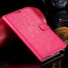 For Note Edge Case Vintage Stand Pu Flip Leather Case For Samsung  32275293499-5-Hot Pink