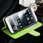 For M8 Flip Case Luxury Top Quality Pu Leather Case For Htc One M8 1838750180-3-red