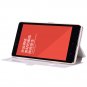 For Hongmi Note Smart Case Luxury Soft Silk Pu Leather Case For Xi 32283801504-5-Hot Pink