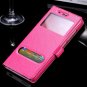 For Xiaomi4 Window View Cases Gold Retro Luxury Soft Silk Pu Leath 32284027604-1-Black