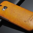 M8 Case Soft Feeling Wax Pu Leather Case For Htc One M8 Flip Cell  32267803160-1-Yellow