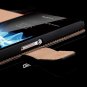 Z2 Leather Case Brown Luxury Pu Wallet Leather Case For Sony Xperi 32267464565-2-White