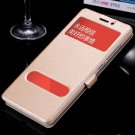 Luxury Soft Silk Pu Leather Case For Xiaomi Redmi Note Smart Windo 32283770203-3-Gold