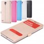 Luxury Soft Silk Pu Leather Case For Xiaomi Redmi Note Smart Windo 32283770203-3-Gold