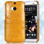 M8 Case Black Retro Luxury Wax Glossy Pu Leather Case For Htc One  2047286840-1-Brown