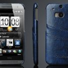 M8 Case Black Retro Luxury Wax Glossy Pu Leather Case For Htc One  2047286840-4-Blue