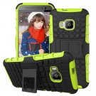 M9 Hard Case Luxury Pc + Tpu Hybird Armor Case For Htc One M9 Rugg 32297666464-5-Green