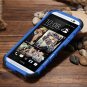 Retro Luxury Hard Pc + Soft Silicone Hybrid Case For Htc One M8 Ki 32294277993-4-Blue