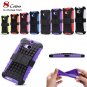 Retro Luxury Hard Pc + Soft Silicone Hybrid Case For Htc One M8 Ki 32294277993-4-Blue