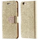 Bling Diamond Leather Case For Iphone 6 Plus 5.5Inch Full Wallet P 32246675389-2-gold