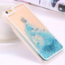 I6 Plus Flow Liquid Sand Glitter Quicksand Back Case For Iphone 6  32278056572-7-star blue