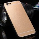 Brandnew Aluminum Metal Brush Back Cover For Iphone 6 4.7'' Slim P 2053374569-5-light gold