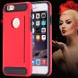 I6 Armor Case Hard Pc + Soft Silicone Back Cover For Iphone 6 4.7I 32249447402-1-mint green