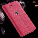I6 Luxury Case Original Flm Brand Pu Leather Cover For Iphone 6 4. 32214707085-4-hot pink