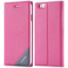 I6 Plus Flip Case Original Pu Leather Phone Cover For Iphone 6 Plu 32228979761-3-hot pink