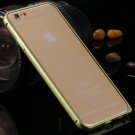 I6 Metal Frame Case Aluminum Cover For Iphone 6 4.7Inch Slim Back  2055175192-5-shiny yellow