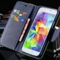 New Fashion Brilliant Pu Wallet Case For Samsung Galaxy S5 V I9600 1790235872-2-mint green