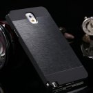 Note 3 Aluminum Case Metal Brush Hard Cover For Samsung Galaxy Not 1893304496-6-all black