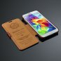 Newest Grease Glazed Pu Leather Wallet Cover For Samsung Galaxy S5 2046059776-2-black