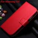 S3 S4 Genuine Leather Stand Case For Samsung Galaxy S3 Siii I9300  1335833839-11-red for S4
