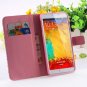 Matte Grain Full Wallet Pu Leather Case For Samsung Galaxy Note 3 1925879807-7-many owls