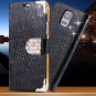 Luxury Bling Diamond Wallet Cover For Samsung Galaxy S5 I9600 Leat 32245544433-1-black