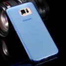 S6 Flexible Tpu Clear Case 0.3Mm Super Thin Back Cover For Samsung 32299284919-2-blue