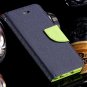 S6 Luxury Pu Leather Case Wallet Book Cover For Samsung Galaxy S6  32301691284-7-deep blue