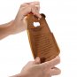 M8 Back Pu Leather Case Card Slot Deluxe Cover For Htc One M8 Slim 32237304154-2-red