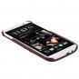 M8 Genuine Leather Case Vogue Fashion Card Insert Back Cover For H 32237300662-3-black