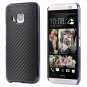 M9 Plating Microfiber Case With Chromed Metallic Frame For Htc One 32304730204-6-pink