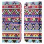 Retro Colorful Mat Pattern Pu Leather Case For Iphone 6 Flip Stand 32255140015-2-Many Owls