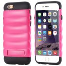 Cute Luxury Pc+ Tpu Hybird Armor Case For Iphone 6 4.7Inch Mobile  32302464039-4-Hot Pink