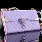 For Iphone 6 Diamond Case Luxury Shinny Flip Leather Case For Ipho 32222994543-4-Purple