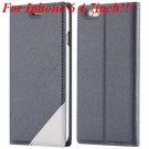 I6/6 Plus Magnetic Flip Wallet Case Original Brand Pu Leather Cove 32229188925-6-gray for iphone 6
