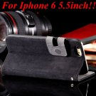 I6 Full Protect Case Pu Leather Cover For Iphone 6 4.7Inch/5.5Inch 32235673767-6-black for plus