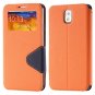 For Note 3 Window Case Full Protect Cover For Samsung Galaxy Note 1961130524-1-black