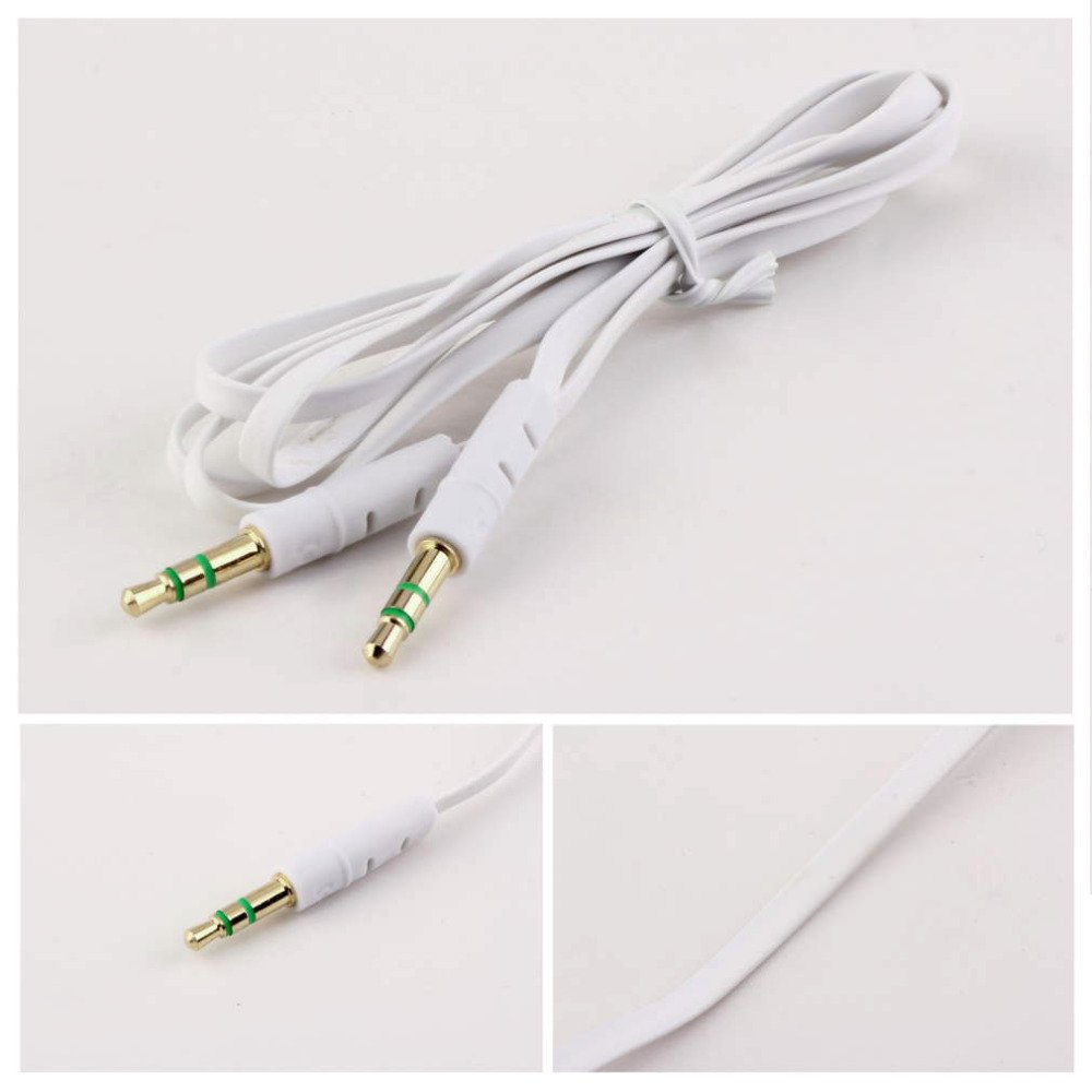 1Pcs 3.5Mm Male To Male Stereo Audio Jack For Aux Auxiliary Cable 1386366794-1-