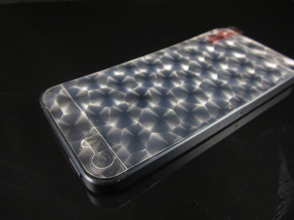 3D Bling The Water Cube Screen Protector For Iphone 5S 5 Gen Full  1914272173-1-