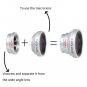 Silver Color Camera Lens 3 In 1 Lens Macro+Wide Angle+Fish Eye Len 32292924117-1-