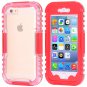 Waterproof Cases For Iphone 6 Plus 5.5 Clear Front & Back Phone Co 32276561073-3-Pink
