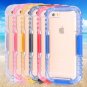 Waterproof Case For Iphone 6 Plus 5.5 Clear Front & Back Phone Cov 32276678396-10-red