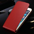 Genuine Leather Case For Iphone 6 6G 4.7"" Inch Flip Style Mobile P 2043094701-7-red